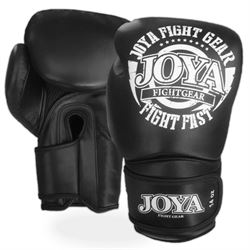 Joya Kickboxing Gloves Leather FIGHT FAST, Black