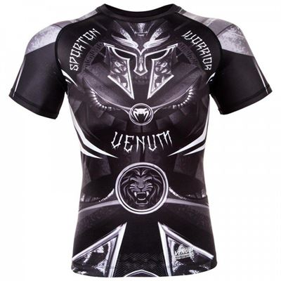 Venum Gladiator 3.0 Rashguard LS - Black/White